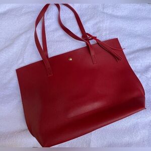 Red Tote Bag